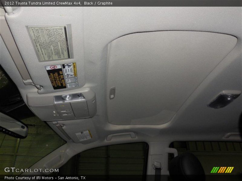 Black / Graphite 2012 Toyota Tundra Limited CrewMax 4x4