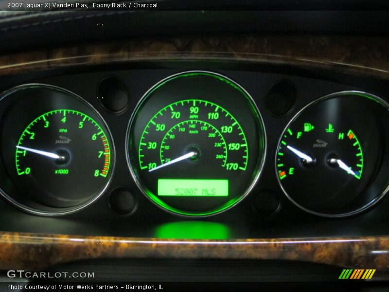  2007 XJ Vanden Plas Vanden Plas Gauges