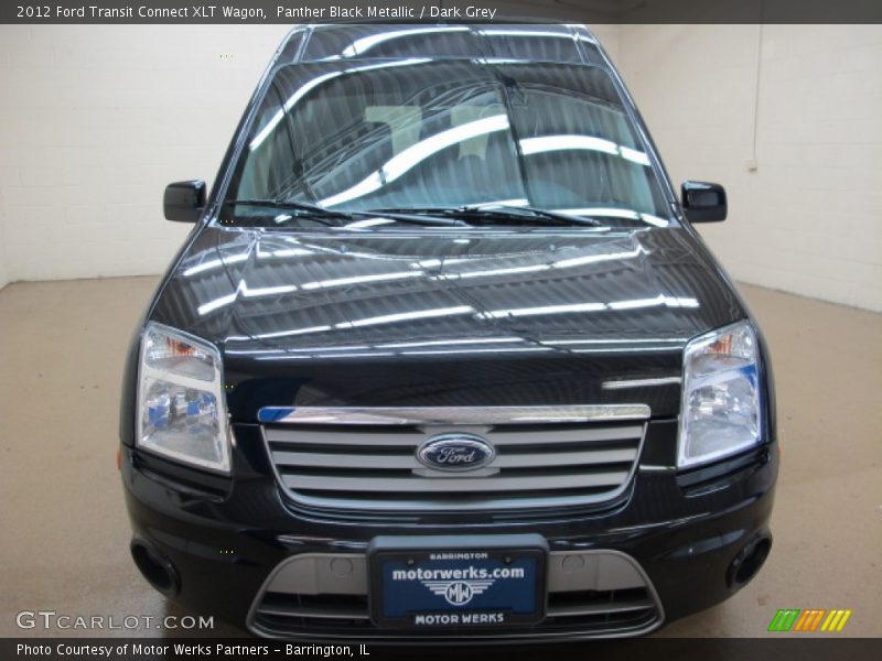 Panther Black Metallic / Dark Grey 2012 Ford Transit Connect XLT Wagon