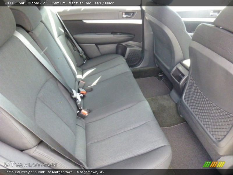 Venetian Red Pearl / Black 2014 Subaru Outback 2.5i Premium