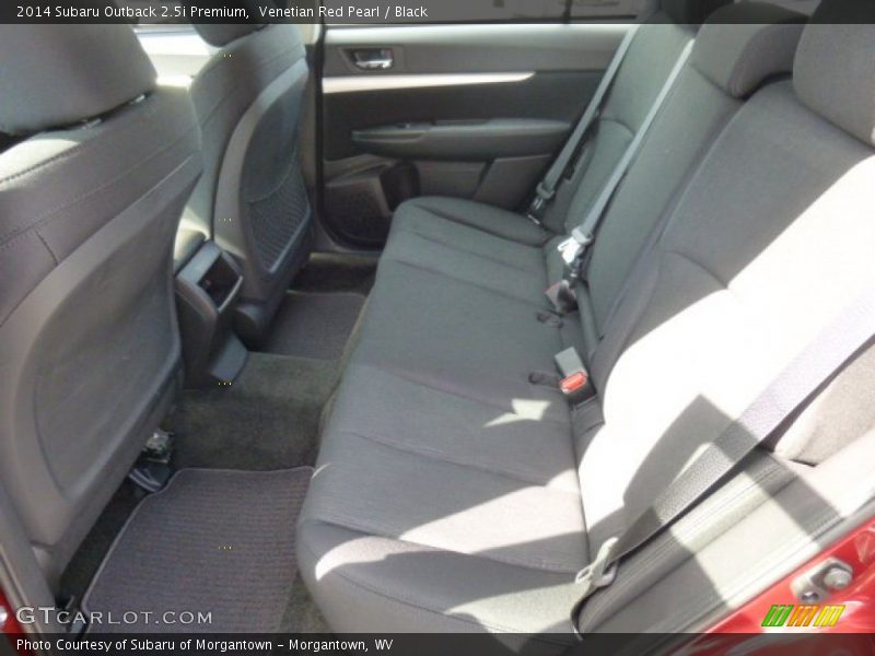 Venetian Red Pearl / Black 2014 Subaru Outback 2.5i Premium