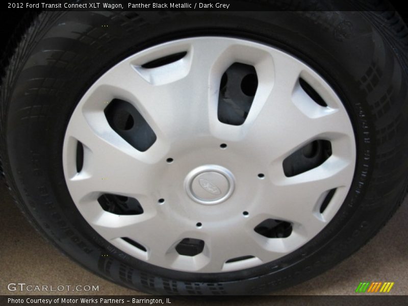 Panther Black Metallic / Dark Grey 2012 Ford Transit Connect XLT Wagon