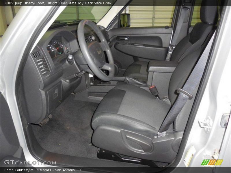 Bright Silver Metallic / Dark Slate Gray 2009 Jeep Liberty Sport