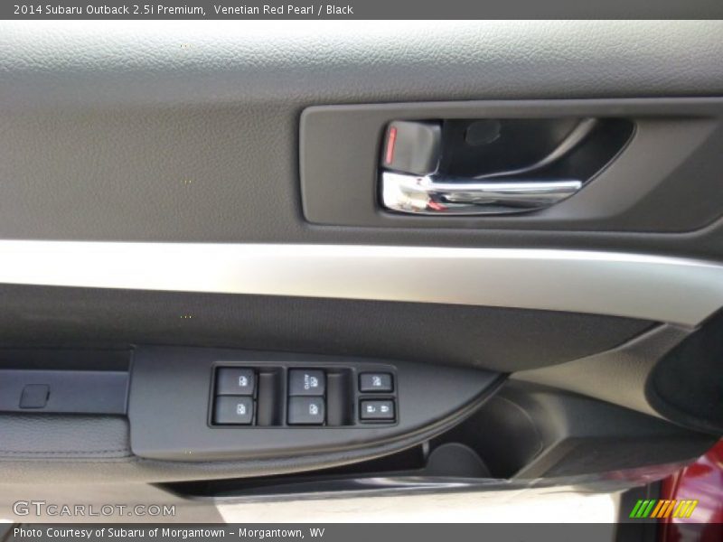 Venetian Red Pearl / Black 2014 Subaru Outback 2.5i Premium