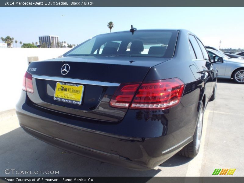 Black / Black 2014 Mercedes-Benz E 350 Sedan