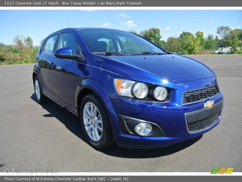 Front 3/4 View of 2013 Sonic LT Hatch