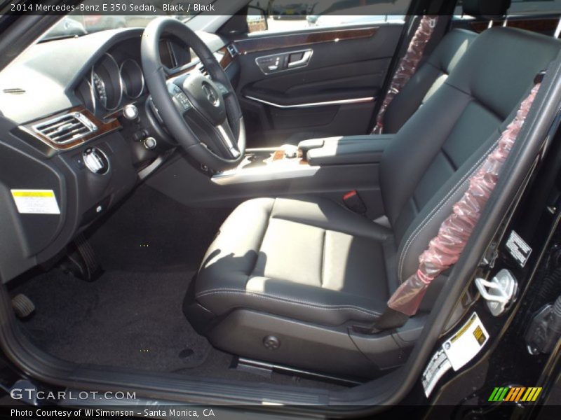 Black / Black 2014 Mercedes-Benz E 350 Sedan