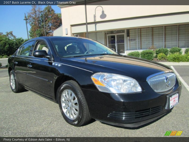 Black Onyx / Titanium Gray 2007 Buick Lucerne CX