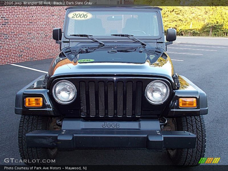 Black / Dark Slate Gray 2006 Jeep Wrangler SE 4x4