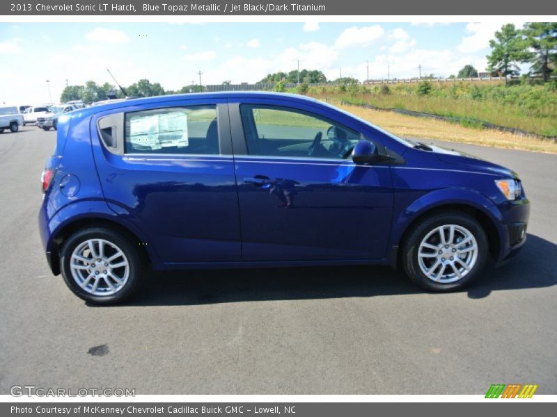  2013 Sonic LT Hatch Blue Topaz Metallic