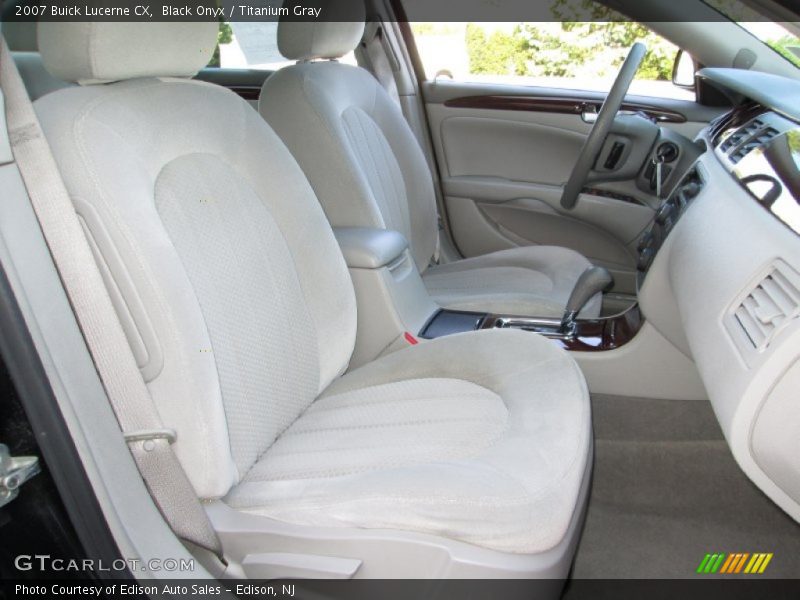 Black Onyx / Titanium Gray 2007 Buick Lucerne CX