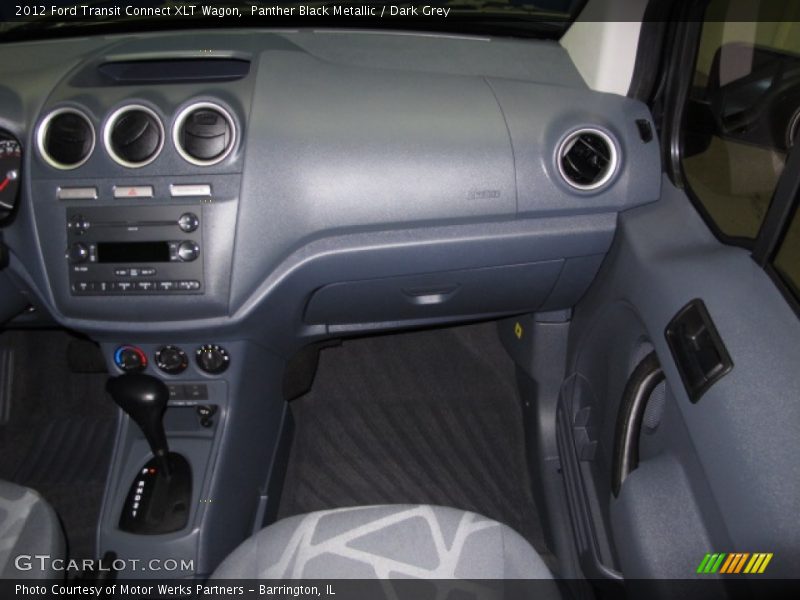 Panther Black Metallic / Dark Grey 2012 Ford Transit Connect XLT Wagon