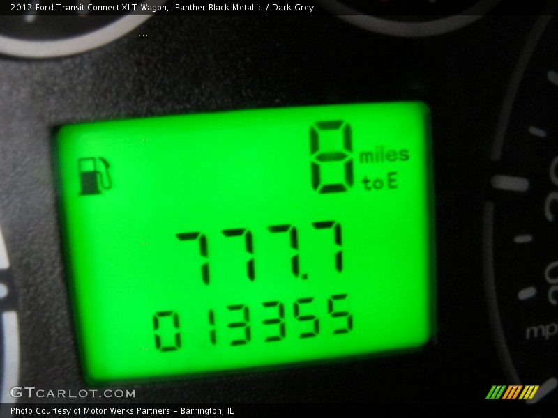 Panther Black Metallic / Dark Grey 2012 Ford Transit Connect XLT Wagon