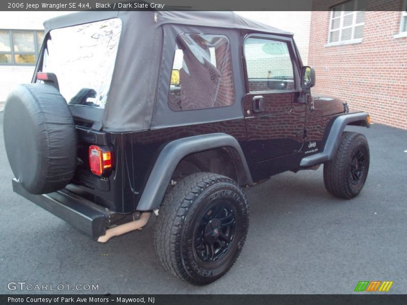 Black / Dark Slate Gray 2006 Jeep Wrangler SE 4x4