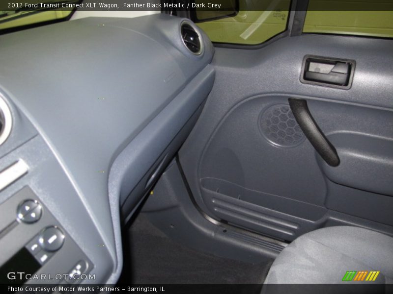 Panther Black Metallic / Dark Grey 2012 Ford Transit Connect XLT Wagon