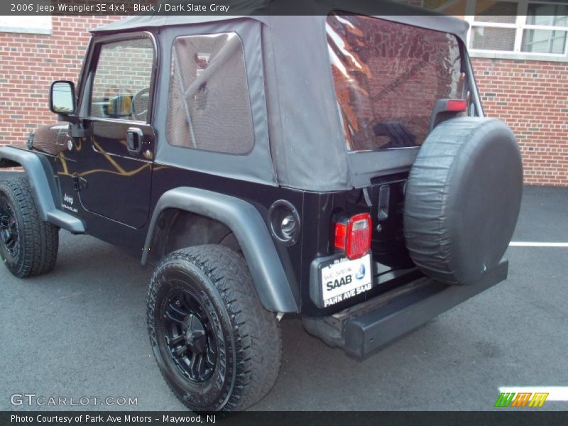 Black / Dark Slate Gray 2006 Jeep Wrangler SE 4x4
