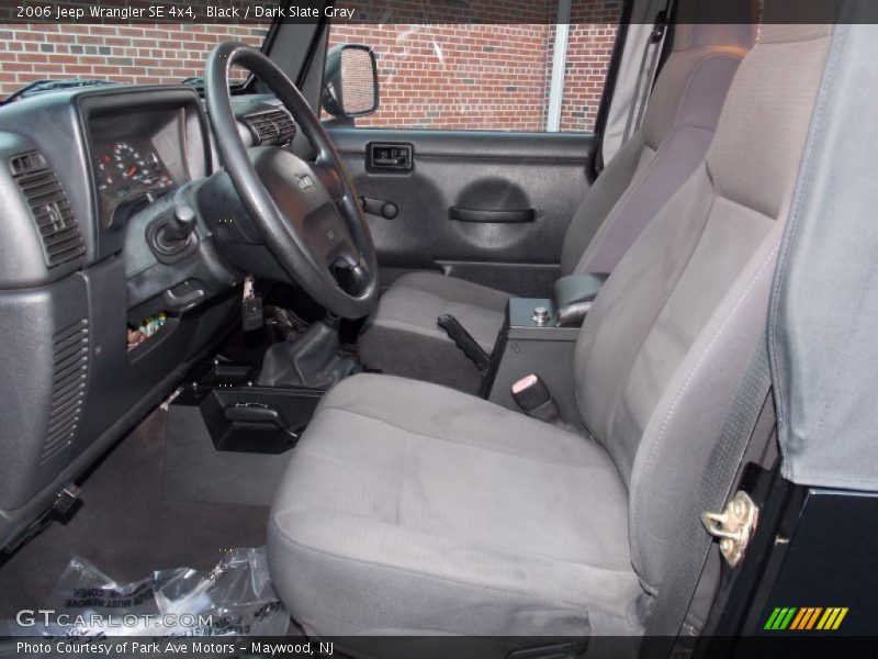 Black / Dark Slate Gray 2006 Jeep Wrangler SE 4x4