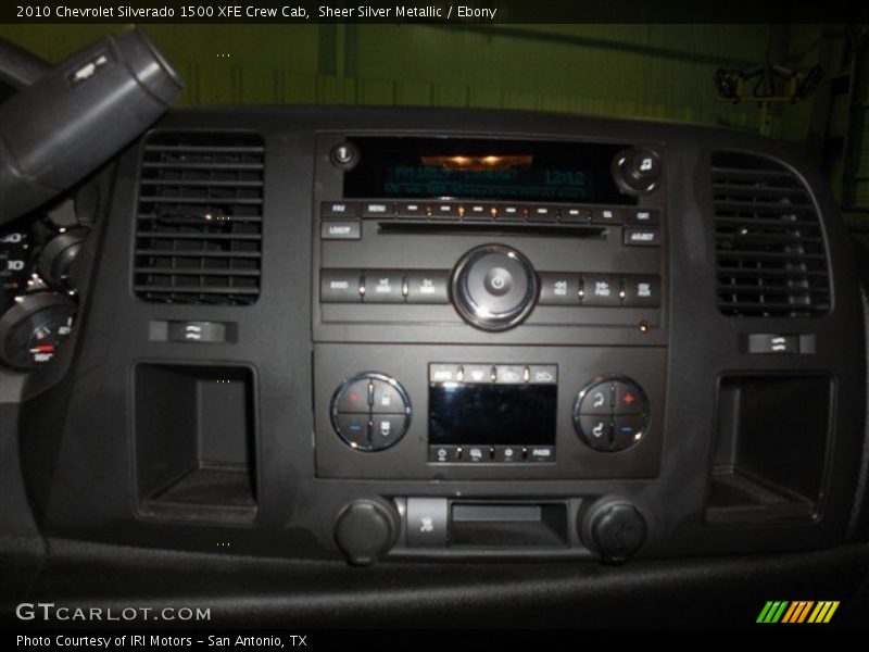 Sheer Silver Metallic / Ebony 2010 Chevrolet Silverado 1500 XFE Crew Cab