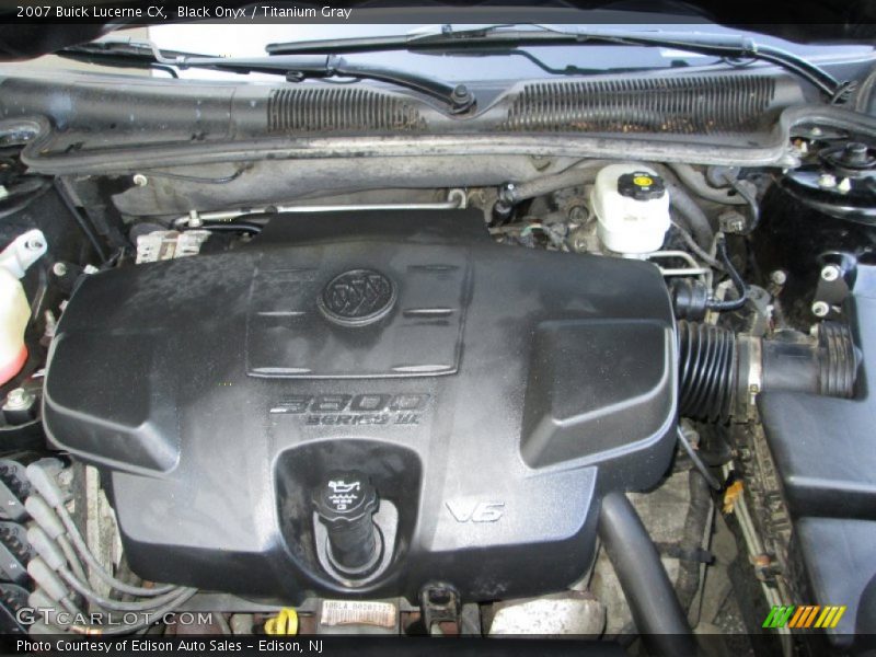 Black Onyx / Titanium Gray 2007 Buick Lucerne CX