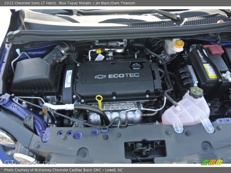  2013 Sonic LT Hatch Engine - 1.8 Liter DOHC 16-Valve ECOTEC 4 Cylinder