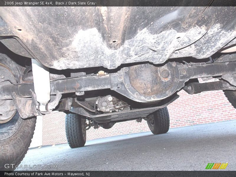 Black / Dark Slate Gray 2006 Jeep Wrangler SE 4x4
