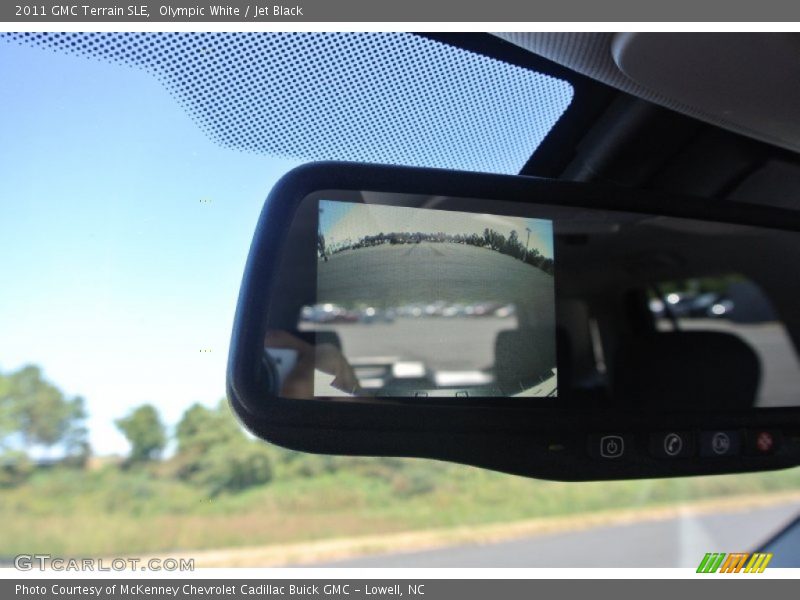 Olympic White / Jet Black 2011 GMC Terrain SLE