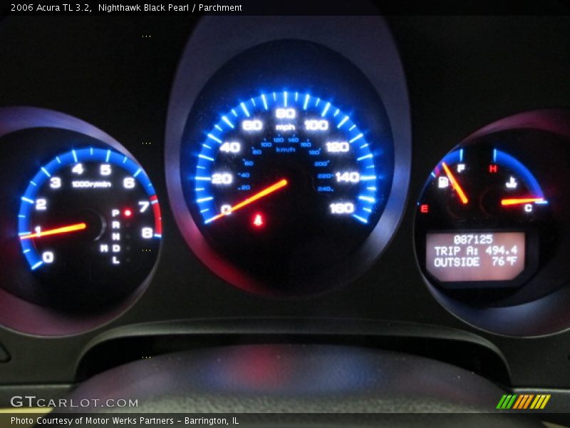 Nighthawk Black Pearl / Parchment 2006 Acura TL 3.2