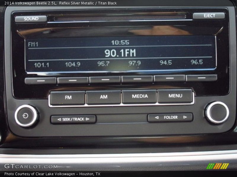 Audio System of 2014 Beetle 2.5L