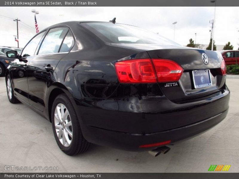 Black / Titan Black 2014 Volkswagen Jetta SE Sedan