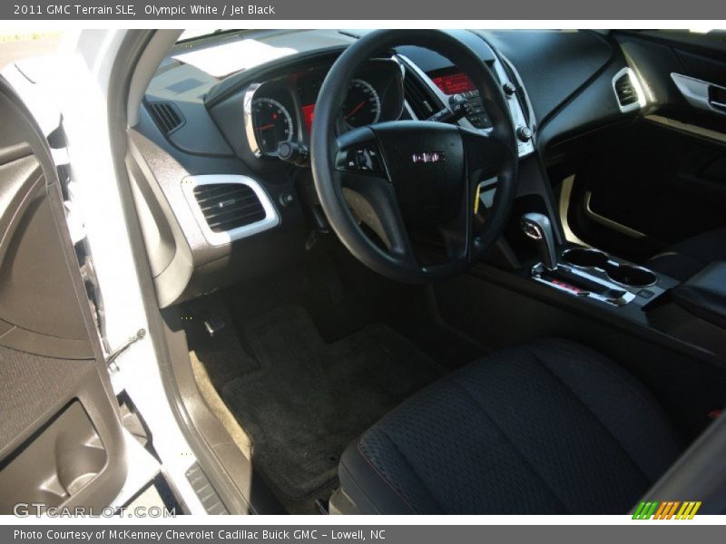 Olympic White / Jet Black 2011 GMC Terrain SLE