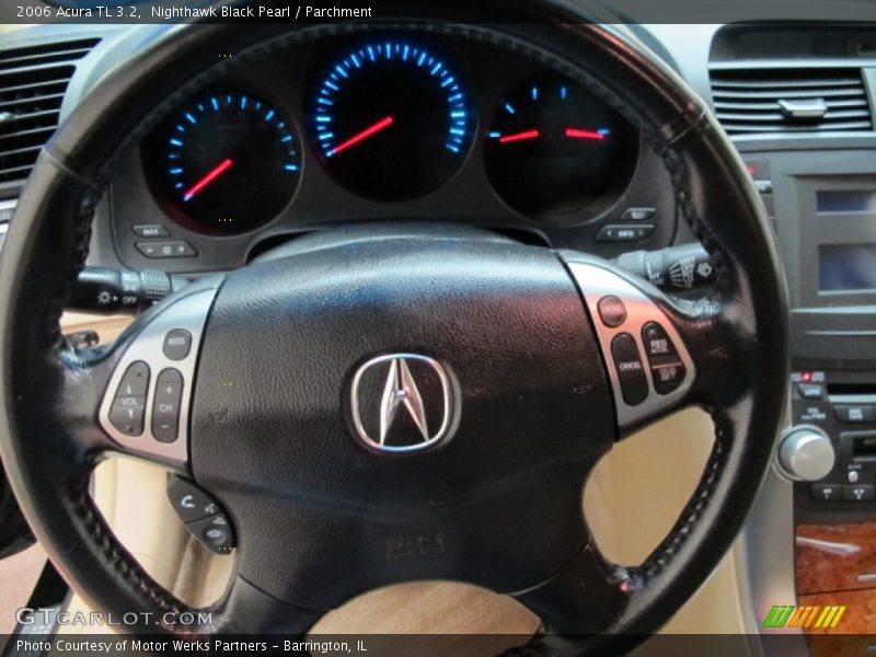 Nighthawk Black Pearl / Parchment 2006 Acura TL 3.2