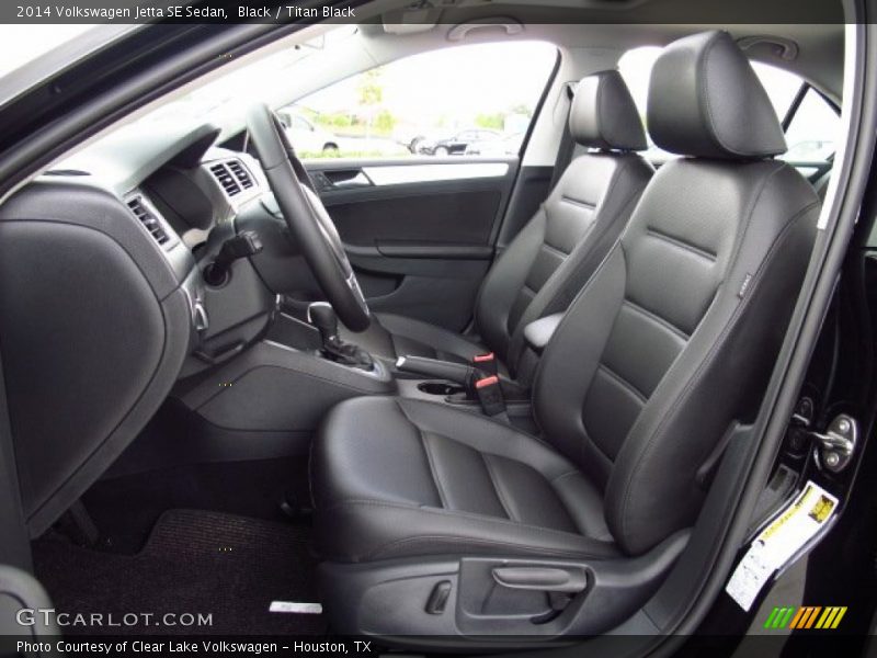 Black / Titan Black 2014 Volkswagen Jetta SE Sedan