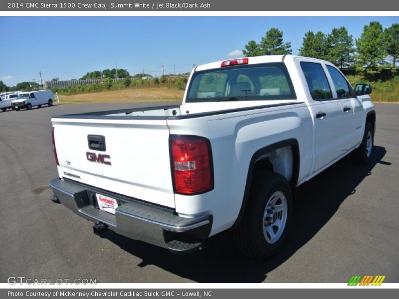 Summit White / Jet Black/Dark Ash 2014 GMC Sierra 1500 Crew Cab