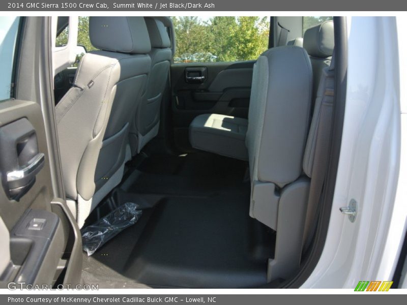 Summit White / Jet Black/Dark Ash 2014 GMC Sierra 1500 Crew Cab