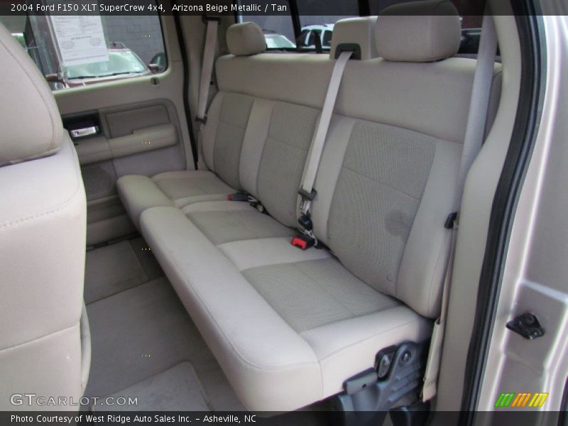 Arizona Beige Metallic / Tan 2004 Ford F150 XLT SuperCrew 4x4