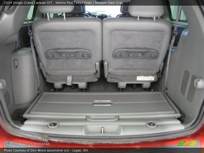 Inferno Red Tinted Pearl / Medium Slate Gray 2004 Dodge Grand Caravan SXT