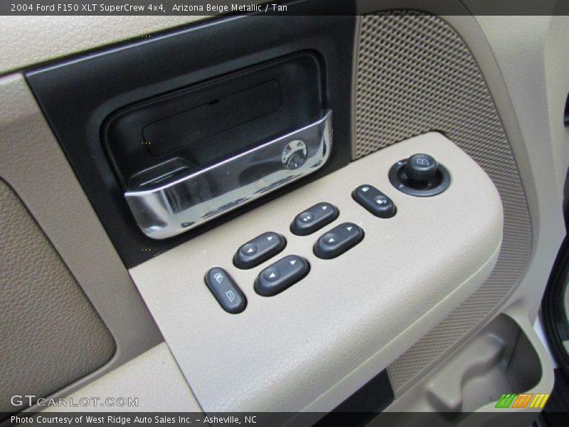 Arizona Beige Metallic / Tan 2004 Ford F150 XLT SuperCrew 4x4