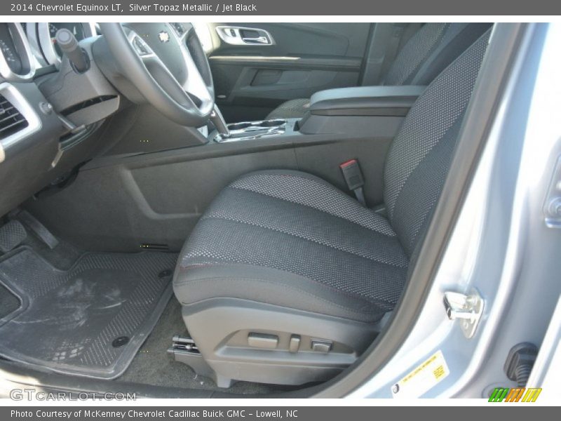 Silver Topaz Metallic / Jet Black 2014 Chevrolet Equinox LT