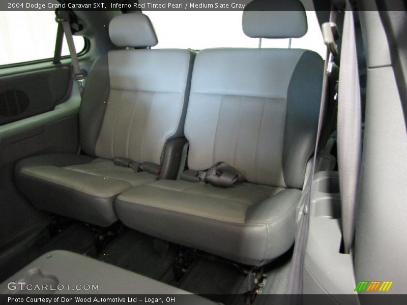 Inferno Red Tinted Pearl / Medium Slate Gray 2004 Dodge Grand Caravan SXT