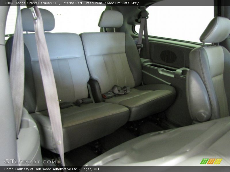 Inferno Red Tinted Pearl / Medium Slate Gray 2004 Dodge Grand Caravan SXT