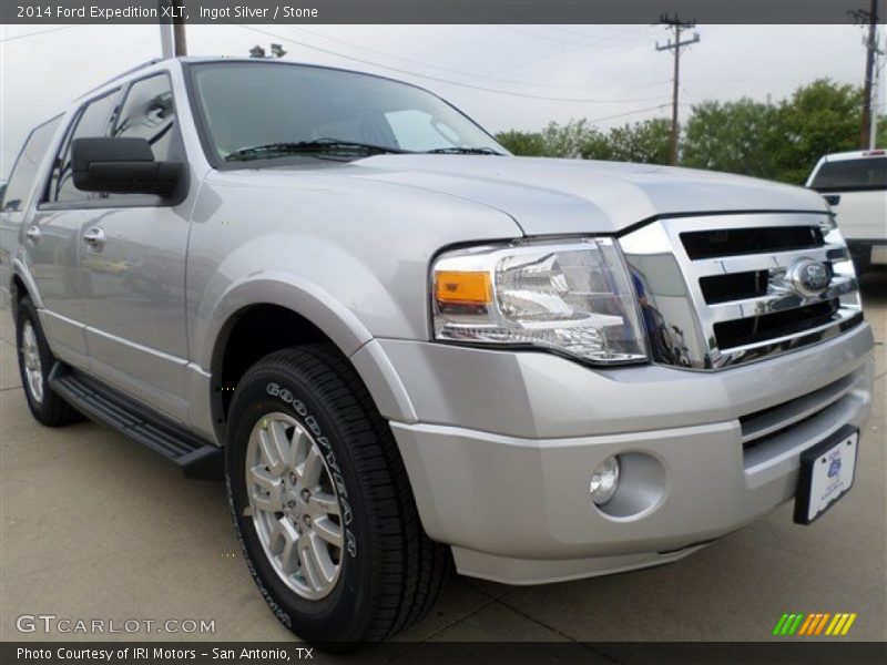 Ingot Silver / Stone 2014 Ford Expedition XLT