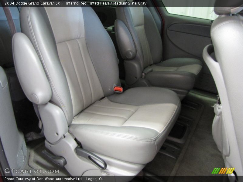Inferno Red Tinted Pearl / Medium Slate Gray 2004 Dodge Grand Caravan SXT