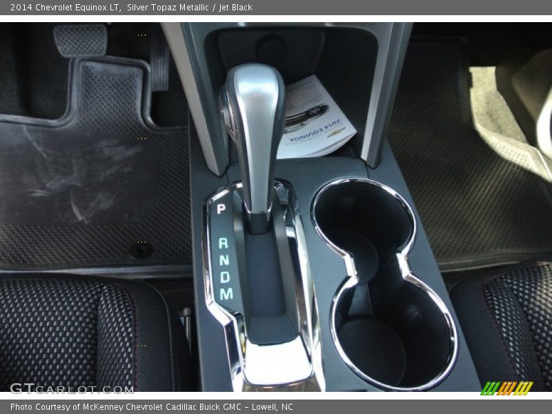 Silver Topaz Metallic / Jet Black 2014 Chevrolet Equinox LT