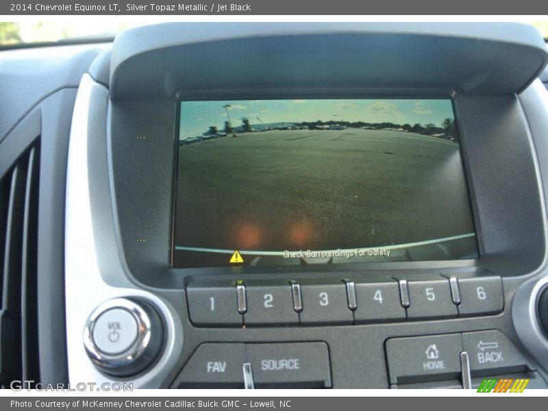Silver Topaz Metallic / Jet Black 2014 Chevrolet Equinox LT