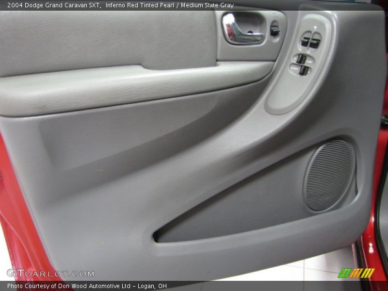 Inferno Red Tinted Pearl / Medium Slate Gray 2004 Dodge Grand Caravan SXT