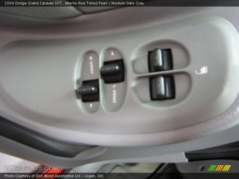 Inferno Red Tinted Pearl / Medium Slate Gray 2004 Dodge Grand Caravan SXT