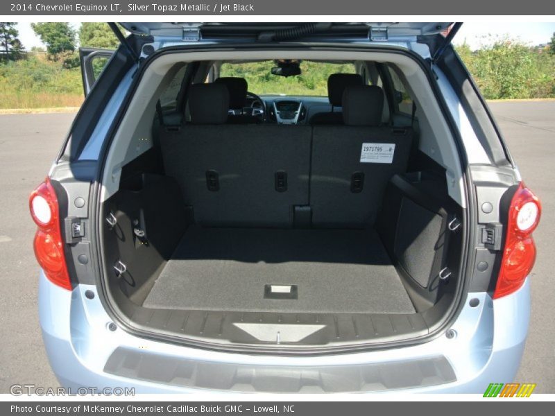 Silver Topaz Metallic / Jet Black 2014 Chevrolet Equinox LT