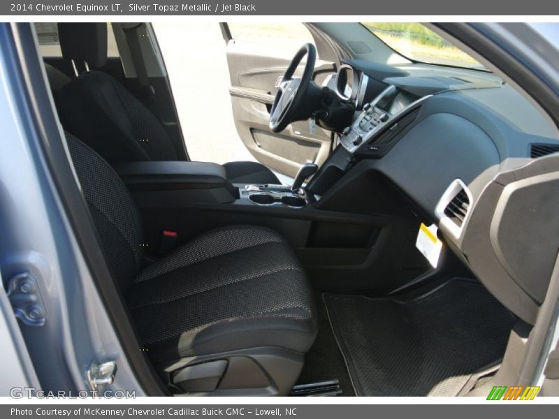 Silver Topaz Metallic / Jet Black 2014 Chevrolet Equinox LT