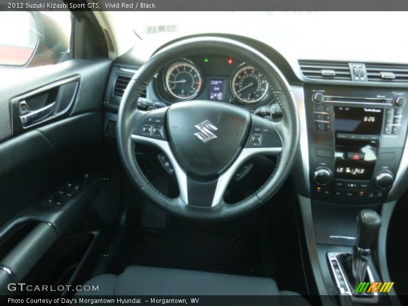 Vivid Red / Black 2012 Suzuki Kizashi Sport GTS