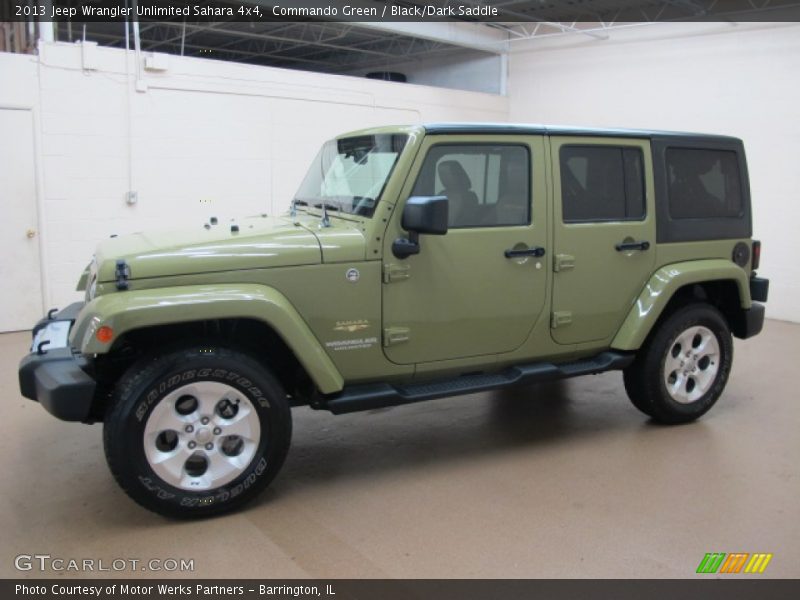  2013 Wrangler Unlimited Sahara 4x4 Commando Green